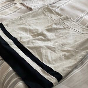 Linen/lined Loft skirt